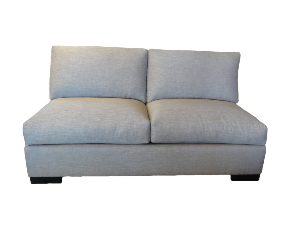 Sarah Armless sofa santa barbara design center rugs and more oriental carpet loveseat couch sectional