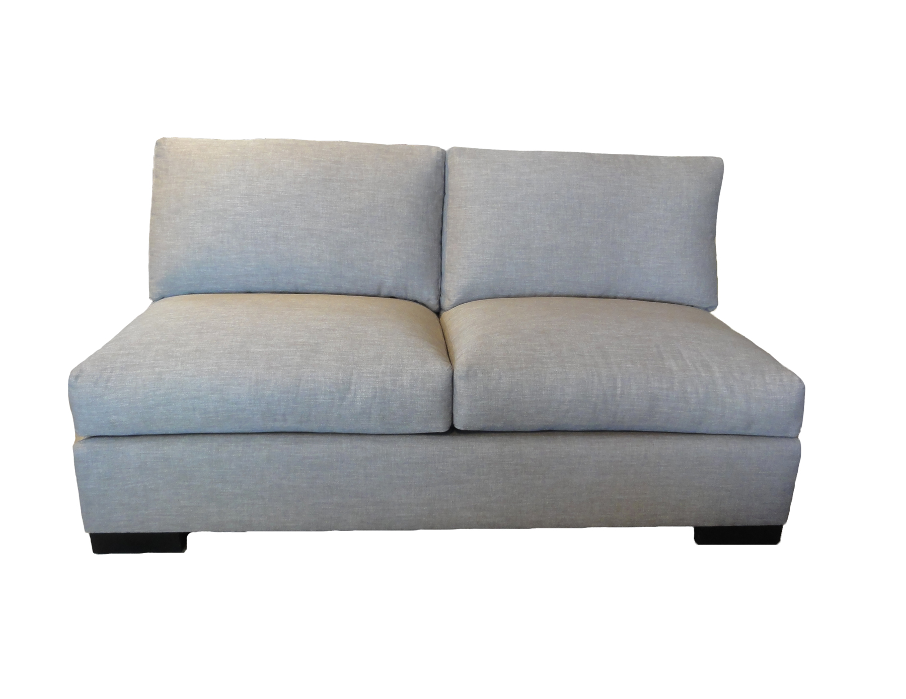 Sarah Armless sofa santa barbara design center rugs and more oriental carpet loveseat couch sectional