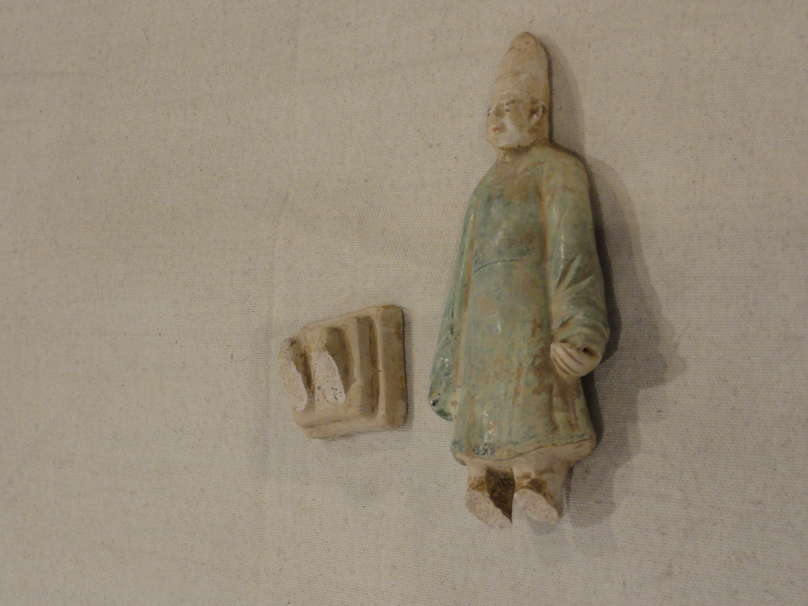 Tang Dynasty Clay Monk Tomb Figure - Santa Barbara Design Center