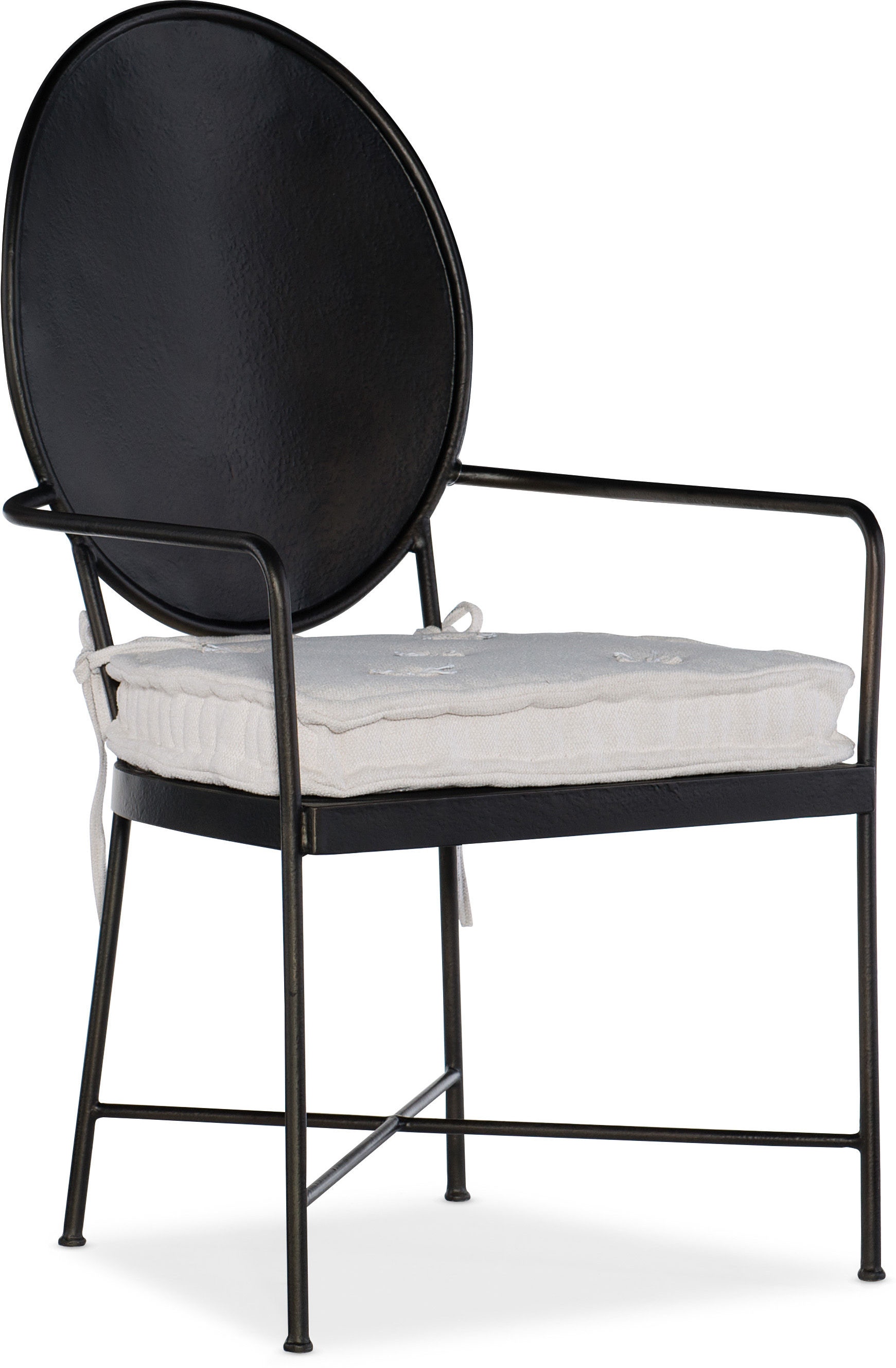 Metal Arm Chair santa barbara design center hooker furntiure 5805-75400-89