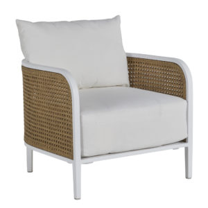 Havana White Lounge Chair