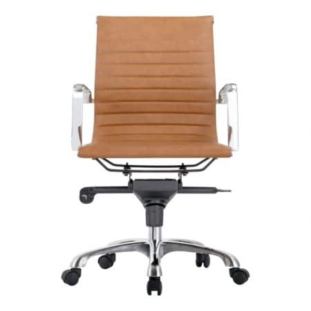 Ozzie Low Back Office Chair - Tan