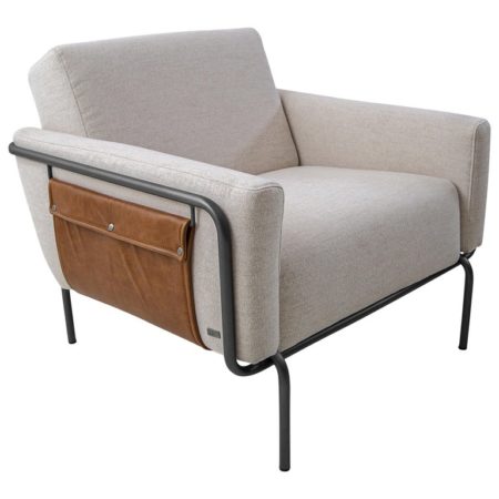 Swanson Leather Chair Santa Barbara design center -