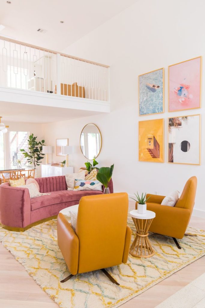 Create a Colorful space that gives you joy! -