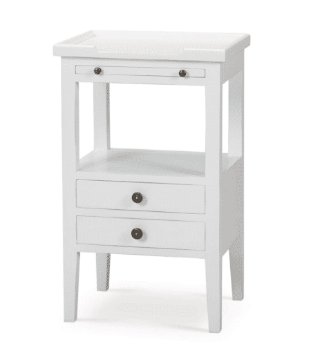 Elli 2 Drawer Side Table w:Pull out SantaBarbaraDesignCenter
