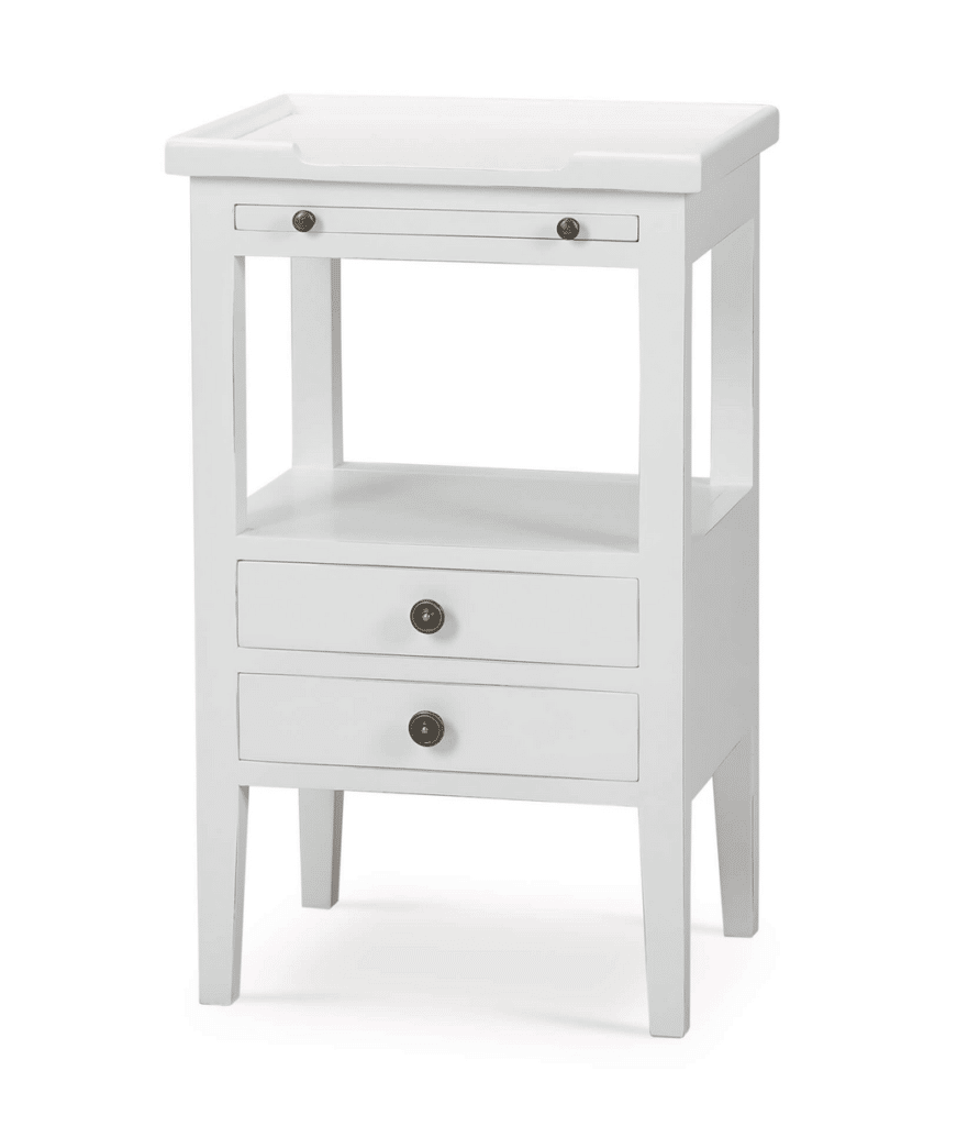 Elli 2 Drawer Side Table w:Pull out SantaBarbaraDesignCenter