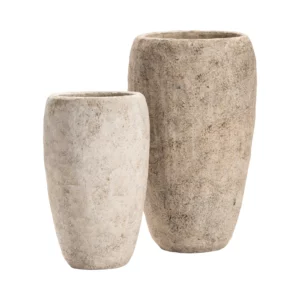 Cement Vases-SantaBarbaraDesignCenter